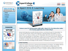 Tablet Screenshot of corexcel.cardiocollege.com
